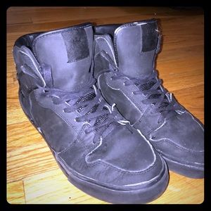 all black hightop supras