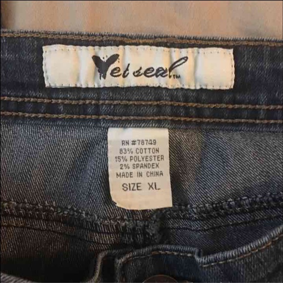 WET SEAL LEVIS PANTS - Picture 2 of 4