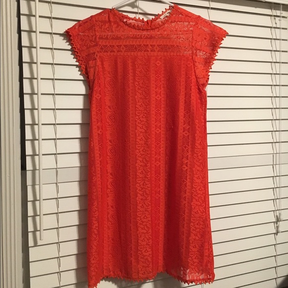 Coral dress by Nordstrom