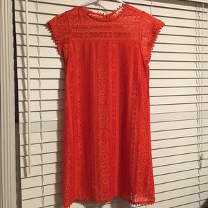 Coral dress by Nordstrom