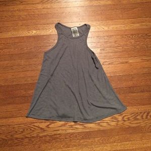 Grey free people tank top