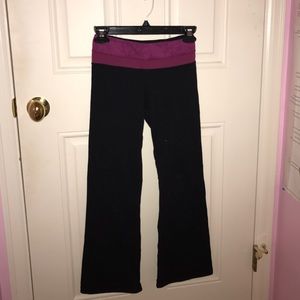 Lululemon black yoga pants