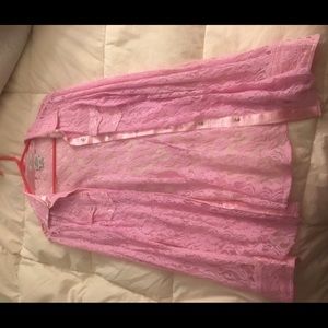 All Pink Lace Ariat Western Shirt!