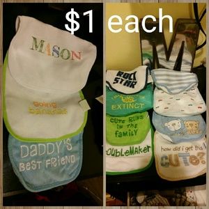 Baby boy bibs