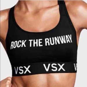 Victoria secret fashion show sports bra.