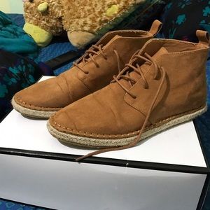 Suede ankle boots