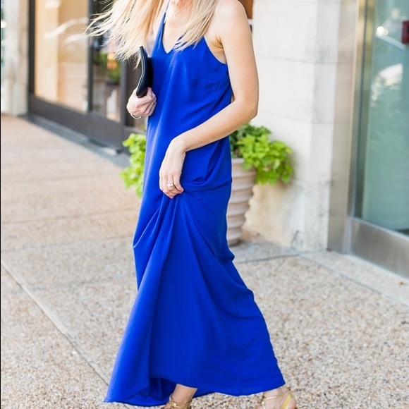 Blue Maxi Dress