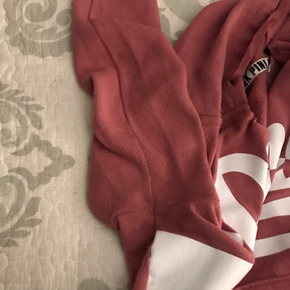 Victoria's Secret Pink Begonia hoodie Size-XS(?S ) - Picture 4 of 4