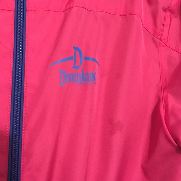 DisneyLand Rain Jacket Neon Pink - Picture 2 of 4