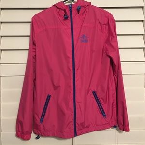 DisneyLand Rain Jacket Neon Pink