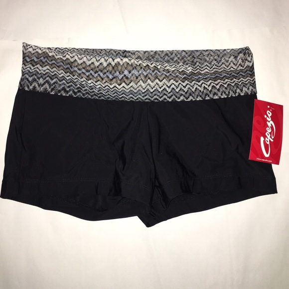Capezio fold down shorts