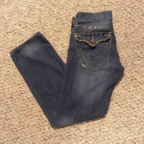 True Religion straight-cut jeans