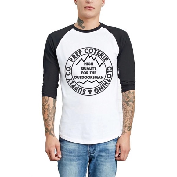 Prep Coterie Outdoorsman raglan T-Shirt
