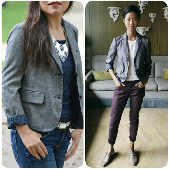 GAP Jackets & Blazers - gap// tweed academy blazer