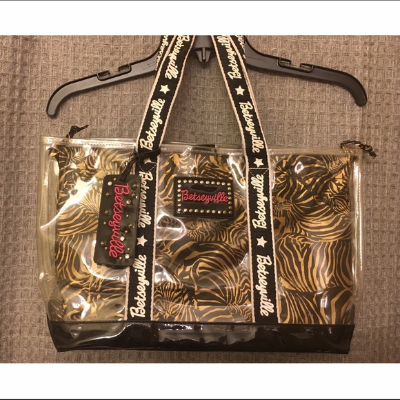Gold Animal Print Betseyville Bag