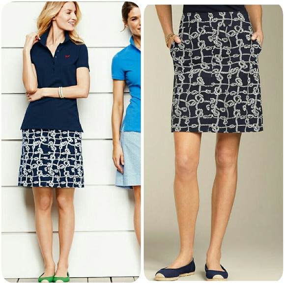 Talbots Dresses & Skirts - 💛SOLD talbots// rope print skirt