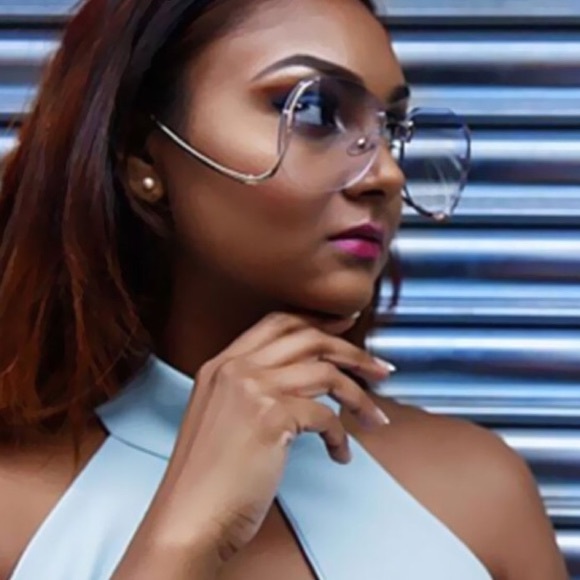 Accessories - Clear Rimless Glasses PRE-ORDER