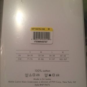 Calvin Klein underwear