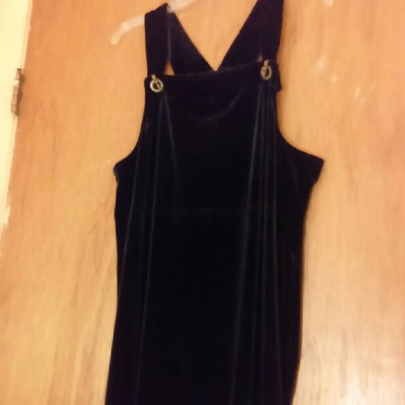 Black Velvet Maxi Size M