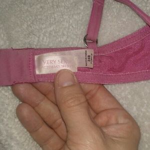 Pink bra