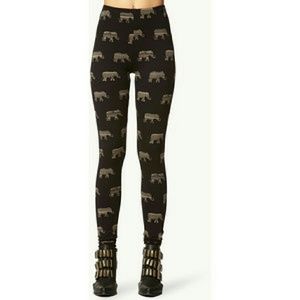 Elephant Print Leggings