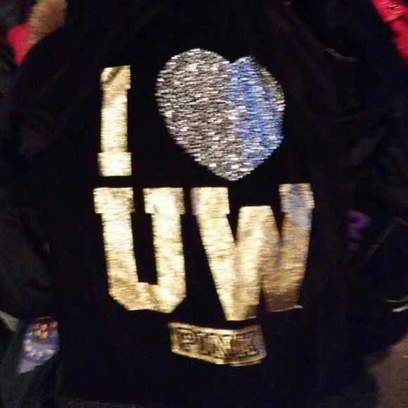 Pink Victoria secret velour hoodie - nwt - Picture 3 of 4