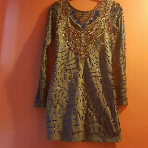 Free people size medium sequin dress