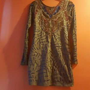 Free people size medium sequin dress