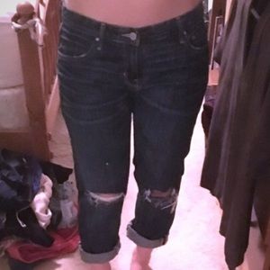 Gap sz 27 Distressed SEXY Boyfriend Jeans