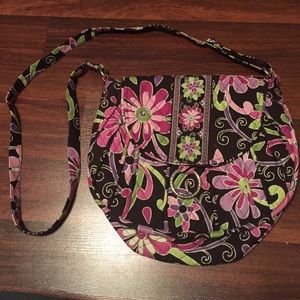 Vera Bradley saddle bag