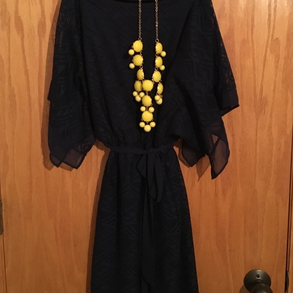 AB Studio Navy Blue Dress