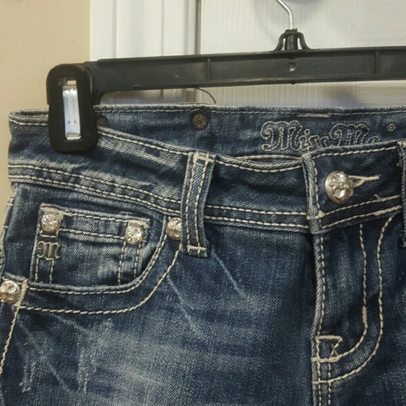 Miss Mia Distressed Jeans - Picture 2 of 2