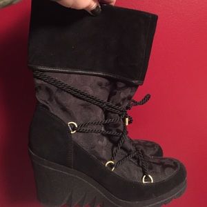 COACH wedge boots
