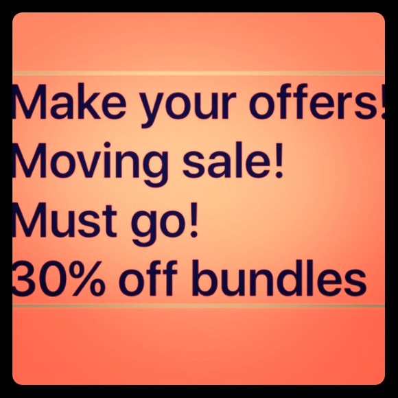 Happy new year moving sale!!