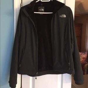 RARE North Face jacket with velour fleece inside
