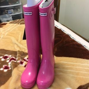 Hunter rain boots
