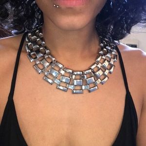 Silver Circle Necklace