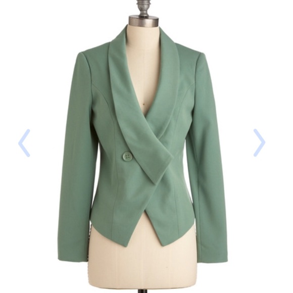 Modcloth Pistachio Blazer
