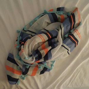 Infinity Scarf with Tassels