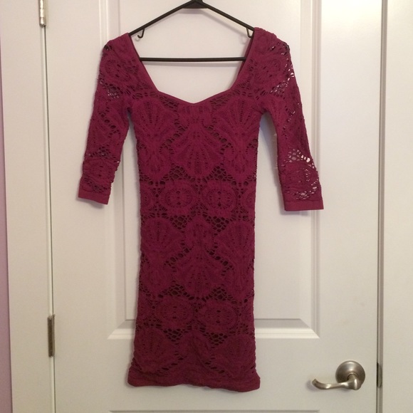 Intimately Free People Crochet Dress NWOT