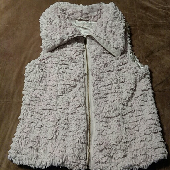 Faux Fur Cream colored Vest