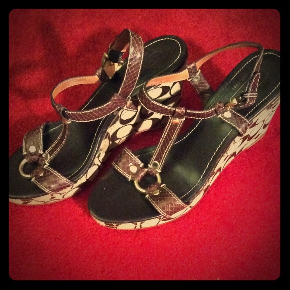 Coach brown "Maryalice"'s size 9 - Picture 1 of 4