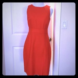 JCrew orange dress