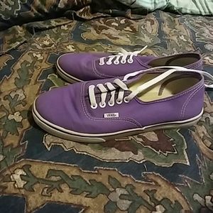Purple Vans size 9.5