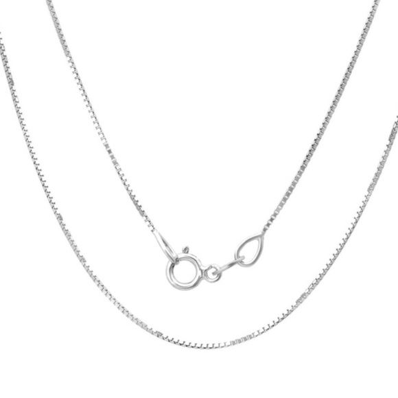 Jewelry - Box Chain 0.12mm Sterling Silver