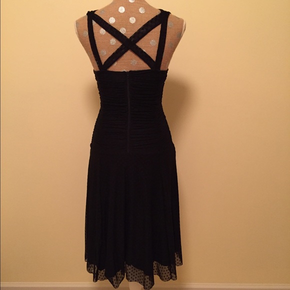 Black Lacy Dress - Picture 2 of 4