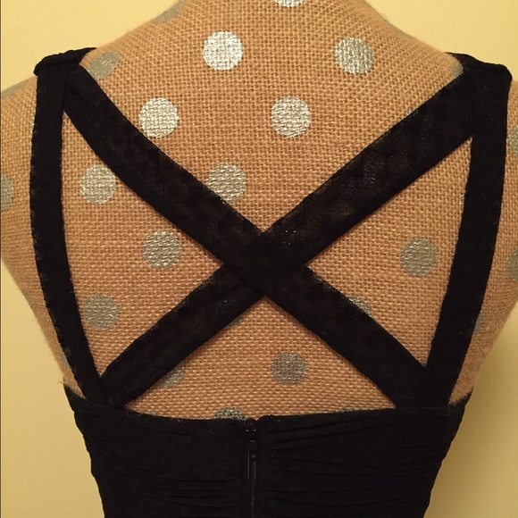 Black Lacy Dress - Picture 3 of 4