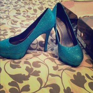 Aqua heels