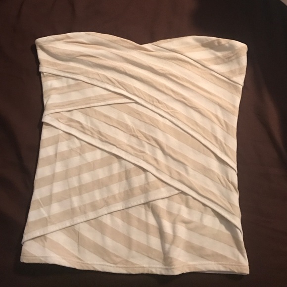Strapless shirt