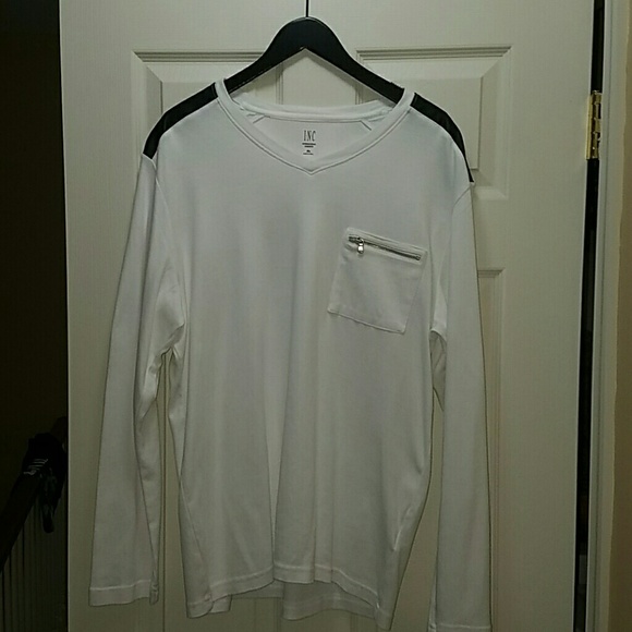Men's Shirt W/leather shoulders